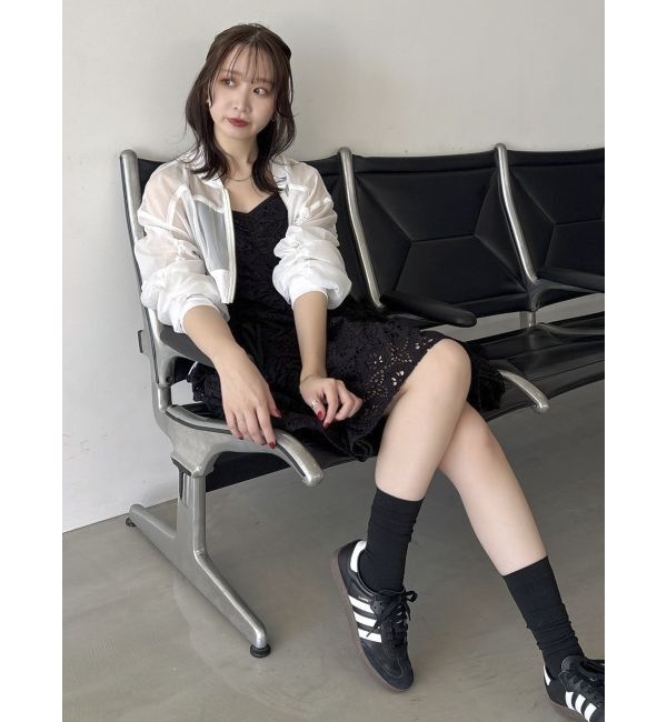 dazzlin「ギャザーリボンミニワンピース」|ワンピース|