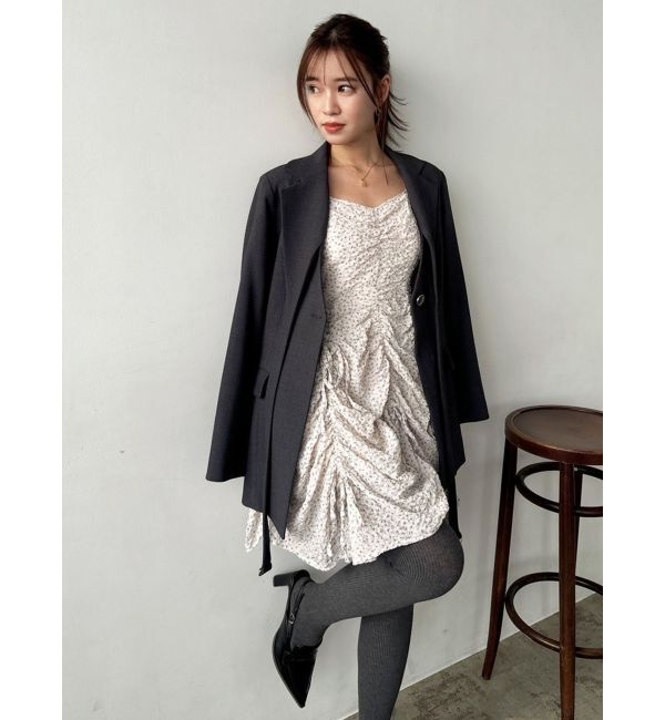 dazzlin「ギャザーリボンミニワンピース」|ワンピース|