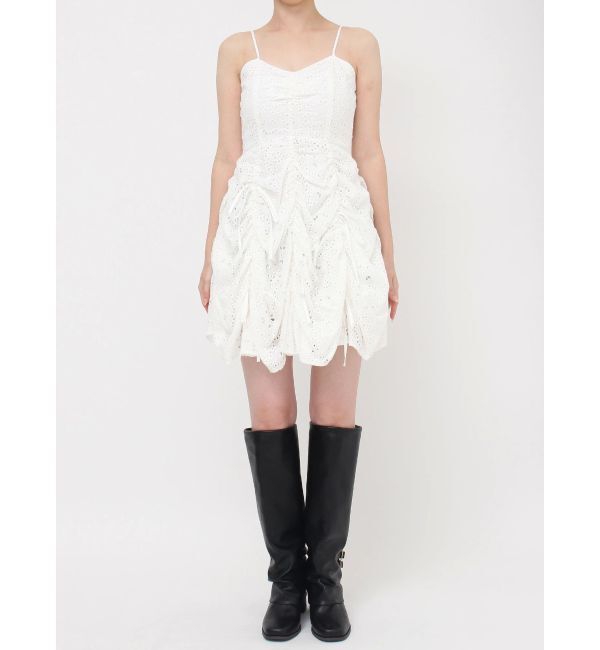 dazzlin「ギャザーリボンミニワンピース」|ワンピース|