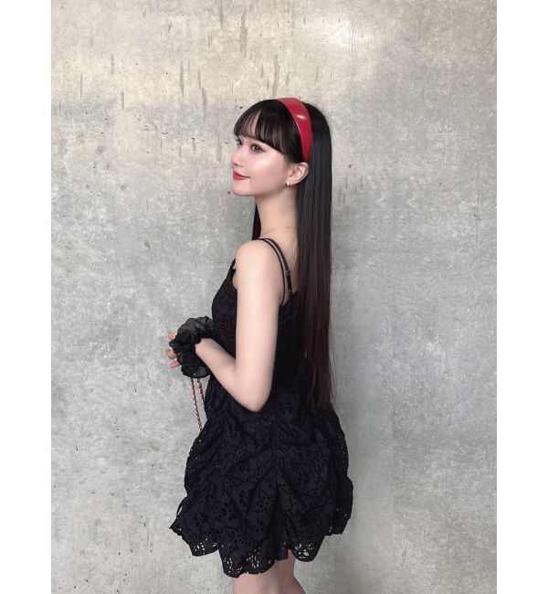 dazzlin「ギャザーリボンミニワンピース」|ワンピース|