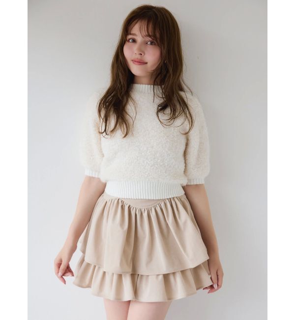 dazzlin「2WAYバックリボンヘアリーニット」|ニット・セーター|