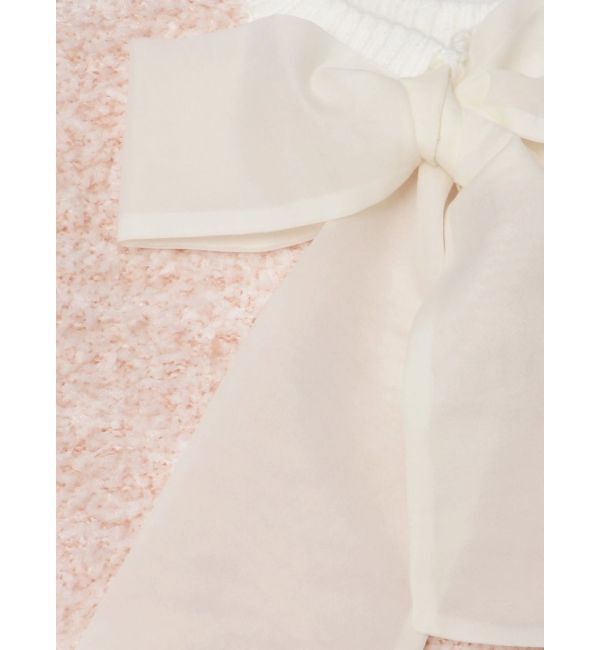 dazzlin「2WAYバックリボンヘアリーニット」|ニット・セーター|