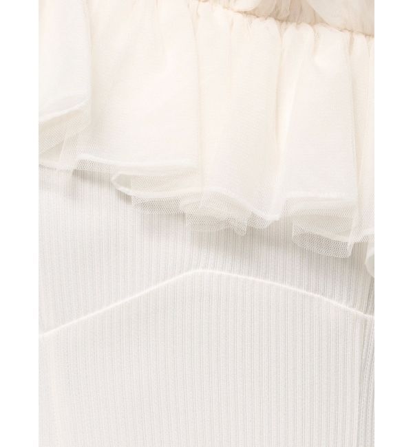 dazzlin「クロスフリルカットワンピース」|ワンピース|