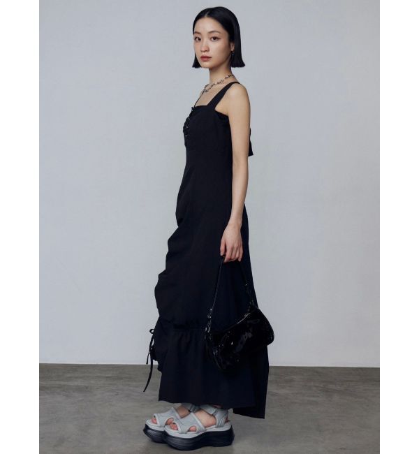 EMODA「アシンメトリードローマキシワンピース」|ワンピース|