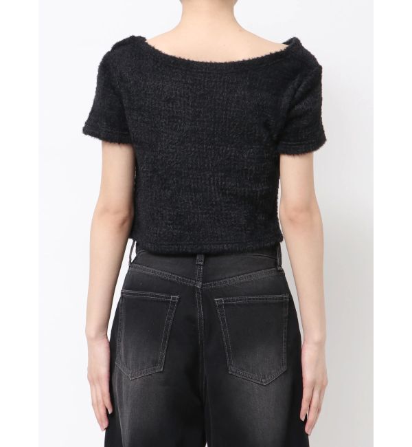 EMODA「テクスチャードレープトップ」|Tシャツ・カットソー|