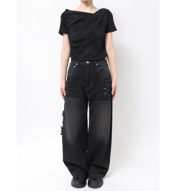 EMODA「テクスチャードレープトップ」|Tシャツ・カットソー|