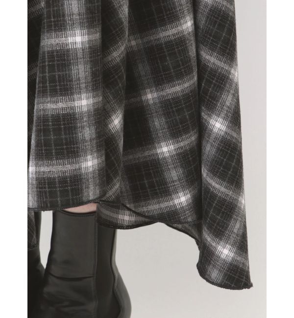 EMODA「アシンメトリーフリルマキシワンピース」|ワンピース|