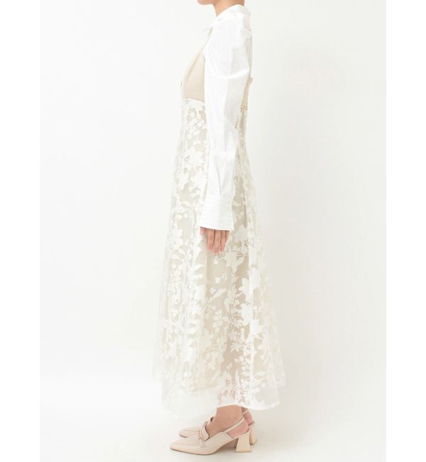 MERCURYDUO「アシメビスチェドッキングパワショルシャツワンピース」|ワンピース|