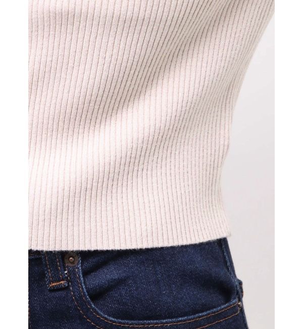 MERCURYDUO「プリーツフリル使いニット」|ニット・セーター|