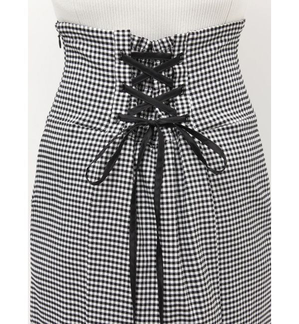 MERCURYDUO「バックレースアップストレッチマーメイドスカート」|スカート|