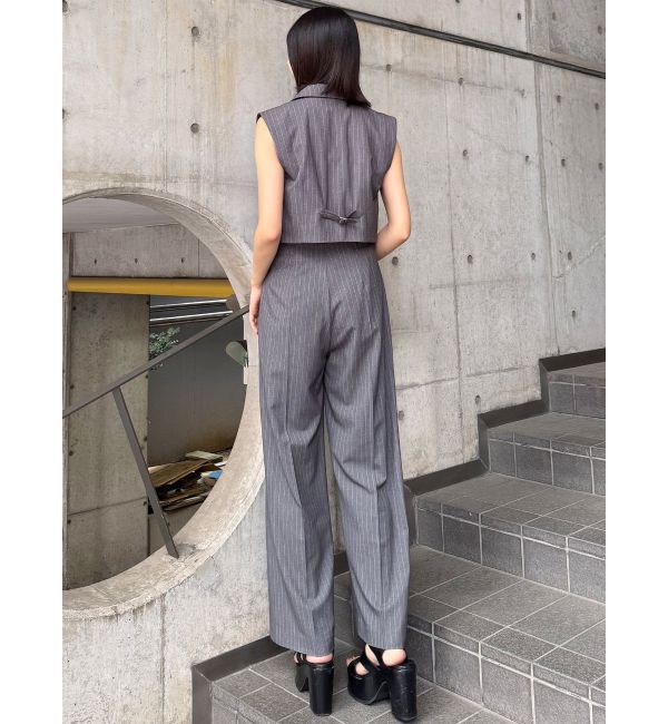 MURUA「パイピングポケットセンタープレスパンツ」|その他|