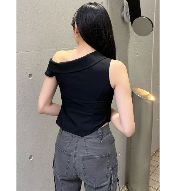 MURUA「ライダースワンショルシャツ」|シャツ・ブラウス|