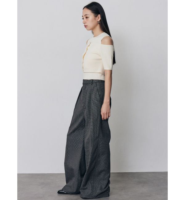 MURUA「オフショルカーデドッキングニット」|ニット・セーター|