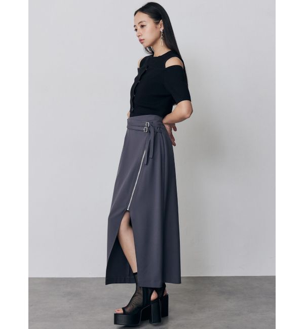 MURUA「オフショルカーデドッキングニット」|ニット・セーター|