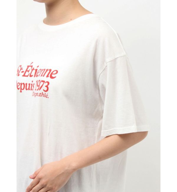 Ungrid「ミニスラブビッグシルエットロゴTee」|Tシャツ・カットソー|