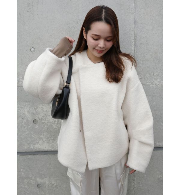 LAGUNAMOON「ボアブルゾン」|ブルゾン・スタジャン|