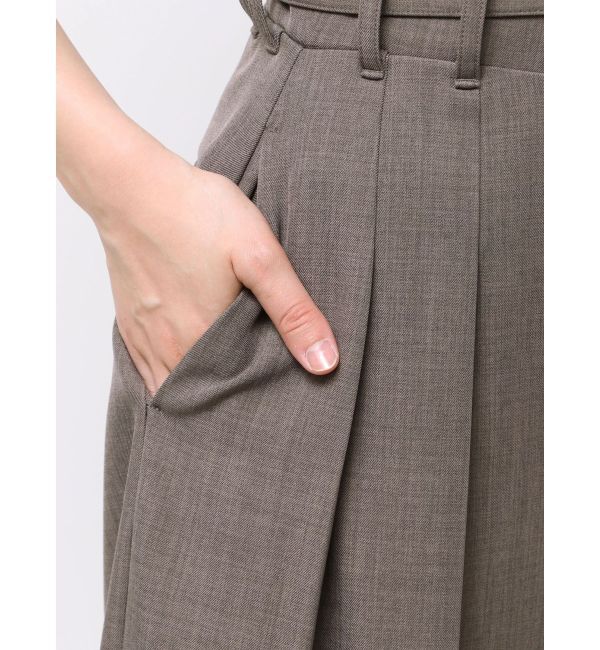 LAGUNAMOON「アシメデザインベルトタックパンツ」|その他|