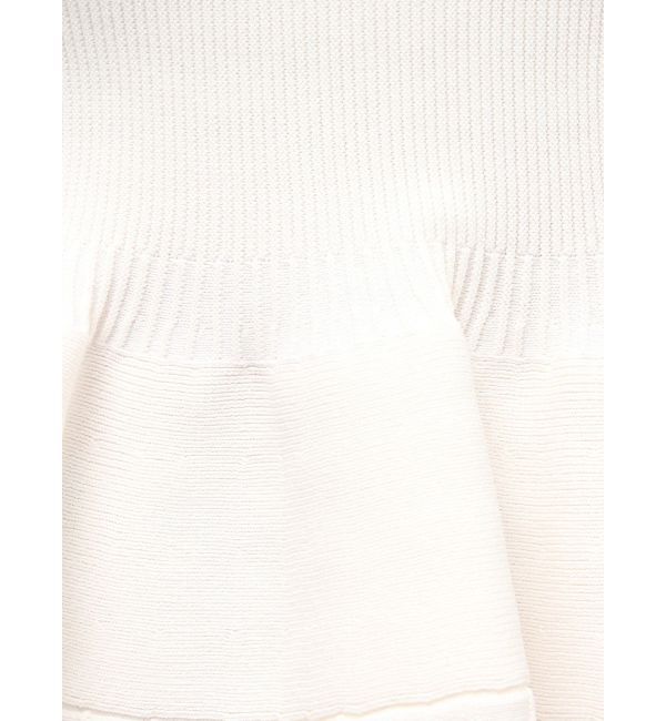 LAGUNAMOON「ペプラムオフショルニットプルオーバー」|ニット・セーター|