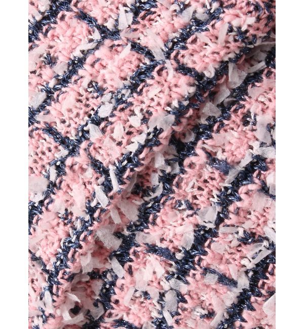 LAGUNAMOON「ツイードニットカーディガン」|カーディガン|