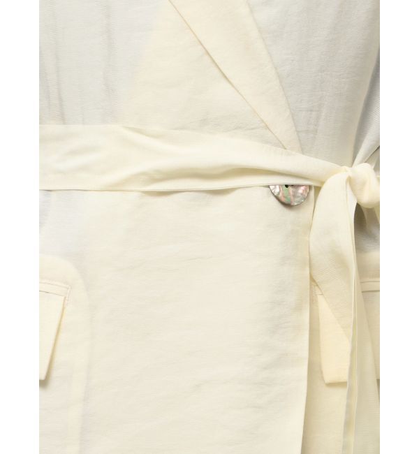 LAGUNAMOON「シェルボタンシアージャケット」|テーラードジャケット|