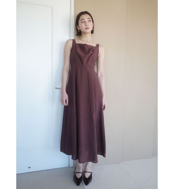 LAGUNAMOON「バックリボンフレアシアーワンピース」|ワンピース|