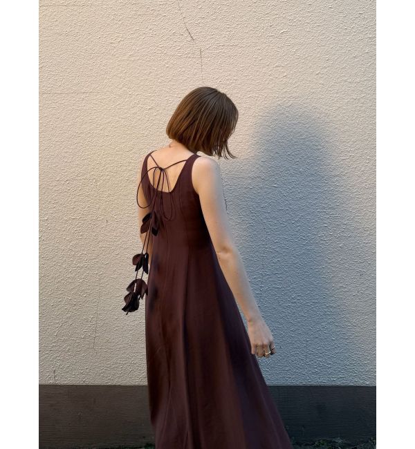 LAGUNAMOON「バックリボンフレアシアーワンピース」|ワンピース|