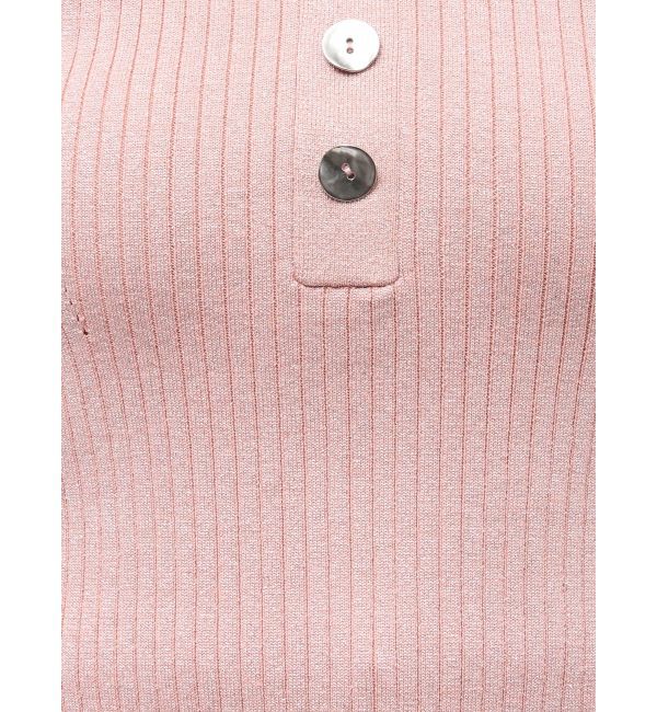 LAGUNAMOON「カラーネックラインニットプルオーバー」|ニット・セーター|