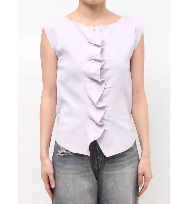 LAGUNAMOON「ボタンウェーヴィニットプルオーバー」|ニット・セーター|