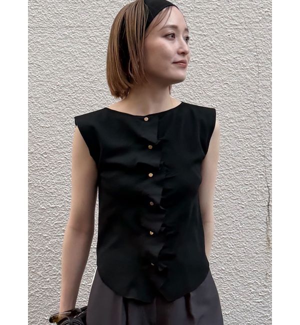 LAGUNAMOON「ボタンウェーヴィニットプルオーバー」|ニット・セーター|