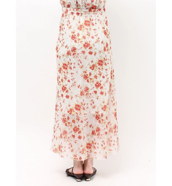 LAGUNAMOON「フロラルナロースカート」|スカート|