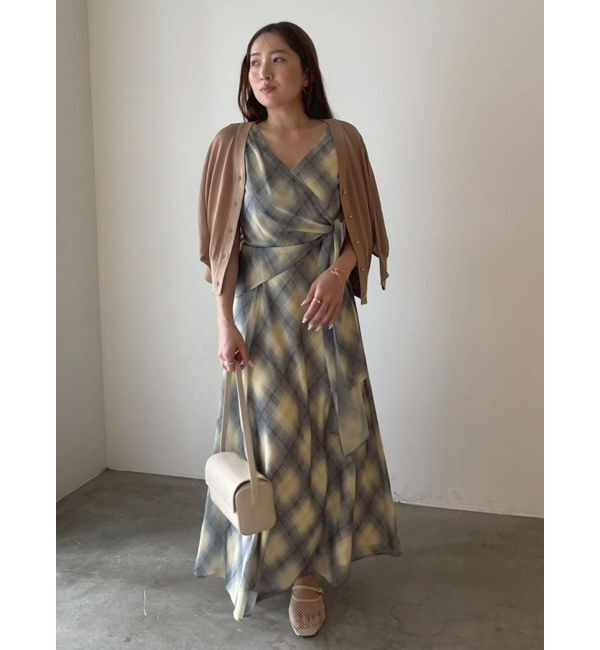 LAGUNAMOON「2WAYラメシアーニットカーディガン」|カーディガン|