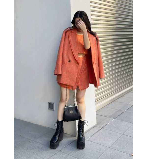 EVRIS「ツイードミニスカート【セットアップ着用可能】」|スカート|