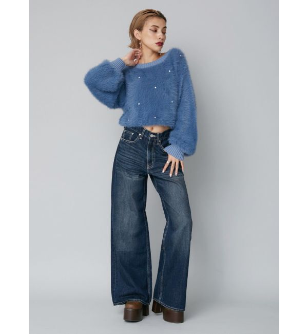 EVRIS「ウエスタンデザインプラットフォームブーツ」|ショートブーツ|