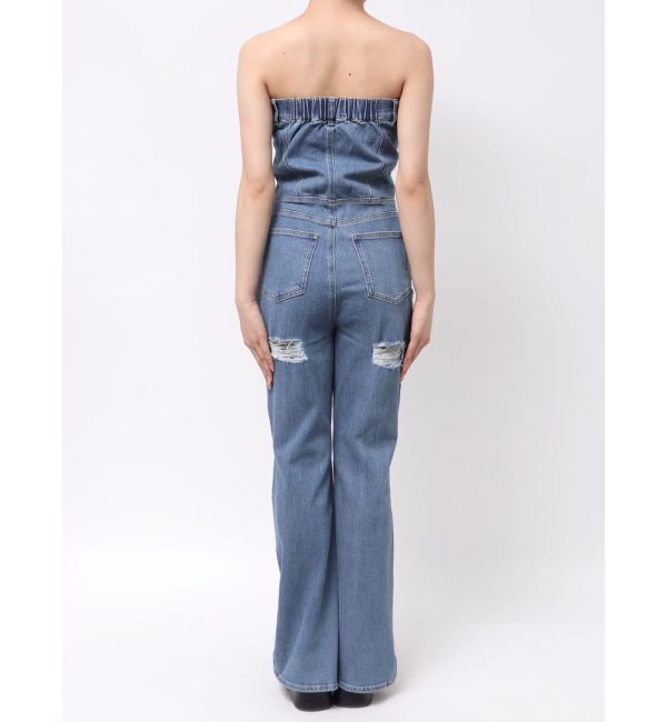 EVRIS「デニムベアロンパース」|オールインワン|