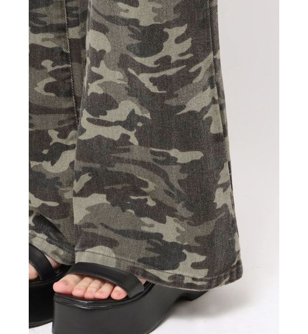 EVRIS「ダメージフレアパンツ」|その他|