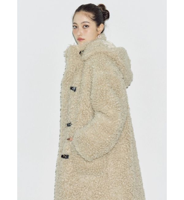 EVRIS「フェイクファーダッフルコート」|ダッフルコート|