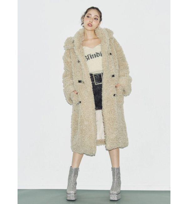 EVRIS「フェイクファーダッフルコート」|ダッフルコート|