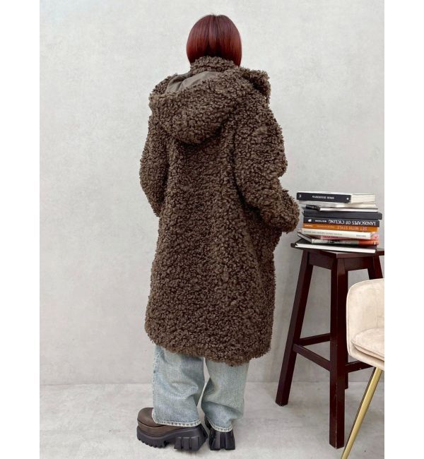 EVRIS「フェイクファーダッフルコート」|ダッフルコート|