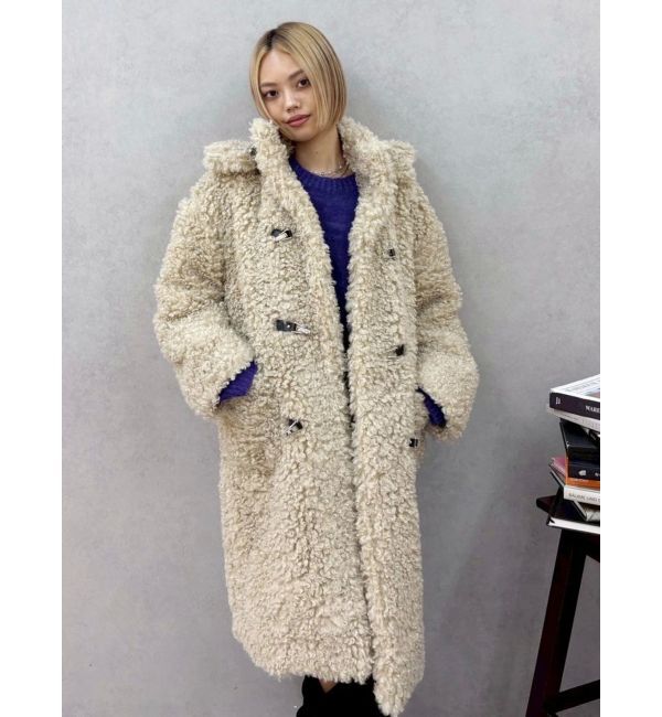 EVRIS「フェイクファーダッフルコート」|ダッフルコート|