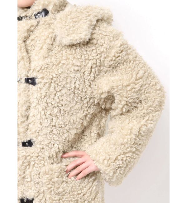 EVRIS「フェイクファーダッフルコート」|ダッフルコート|