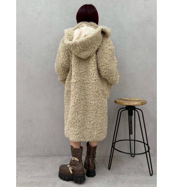 EVRIS「フェイクファーダッフルコート」|ダッフルコート|