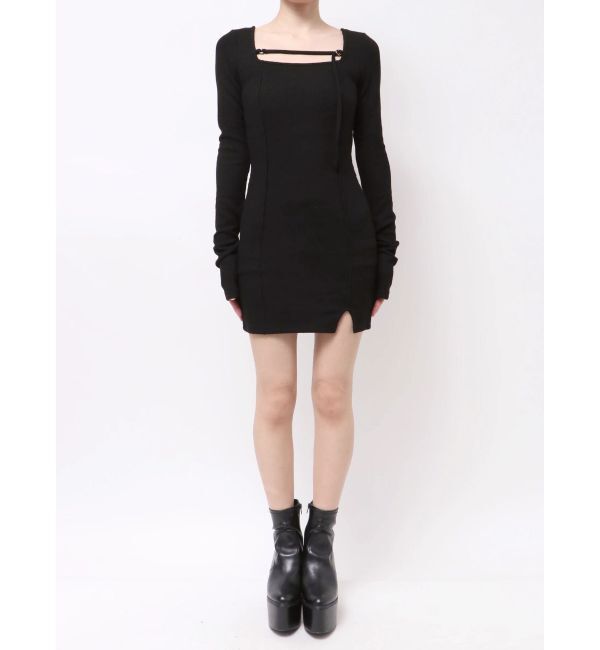 EVRIS「カットタイトミニワンピース」|ワンピース|