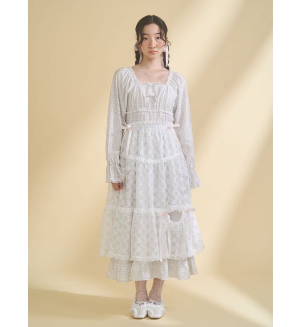 merry jenny「petit flower ribbonワンピース」|ワンピース|