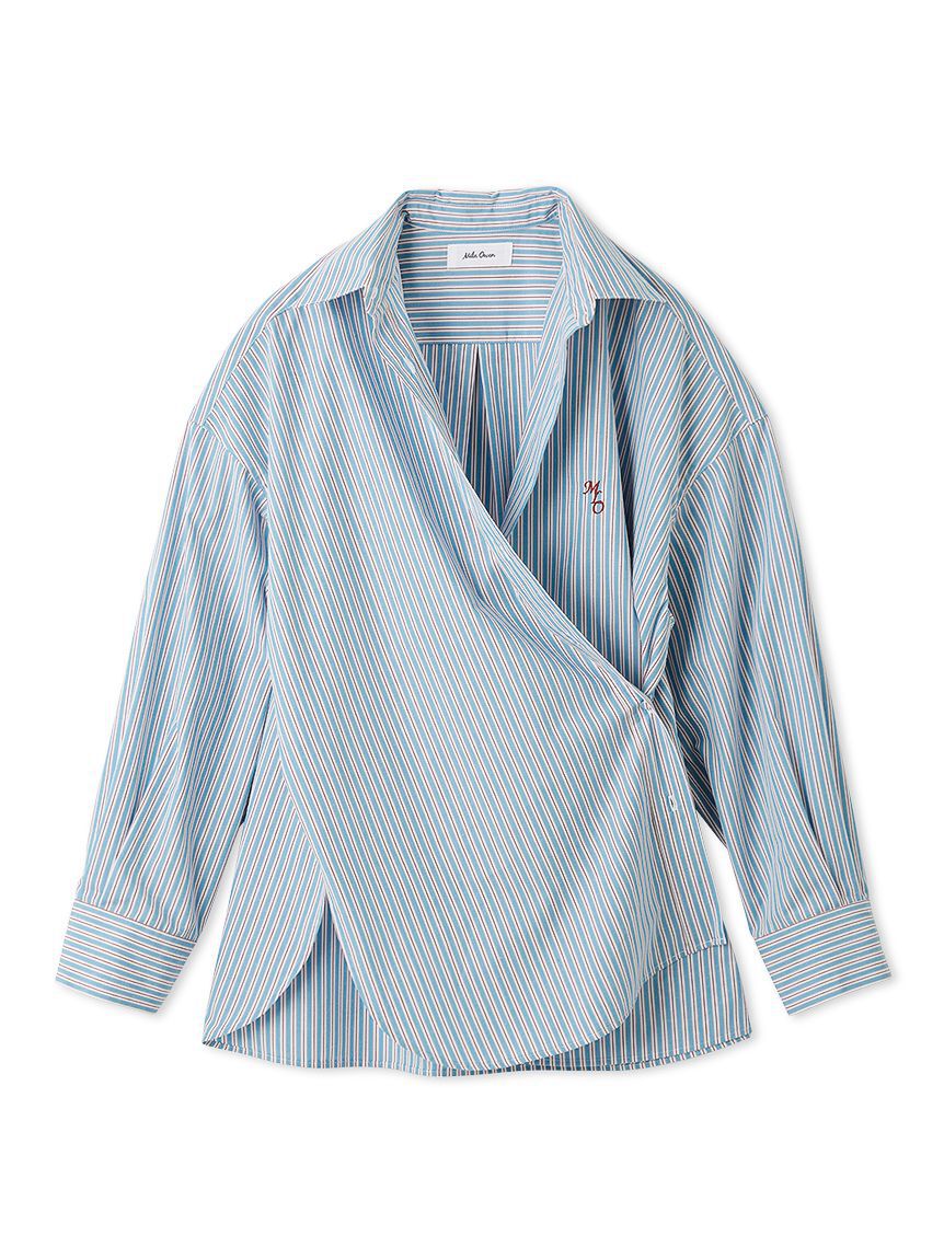 Mila Owen「2WAYカシュクールーオーバーサイズシャツ」|シャツ・ブラウス|