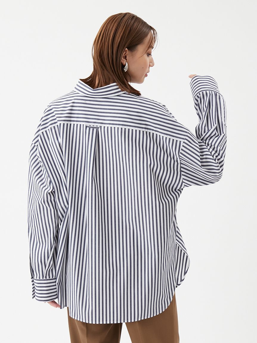 Mila Owen「2WAYカシュクールーオーバーサイズシャツ」|シャツ・ブラウス|