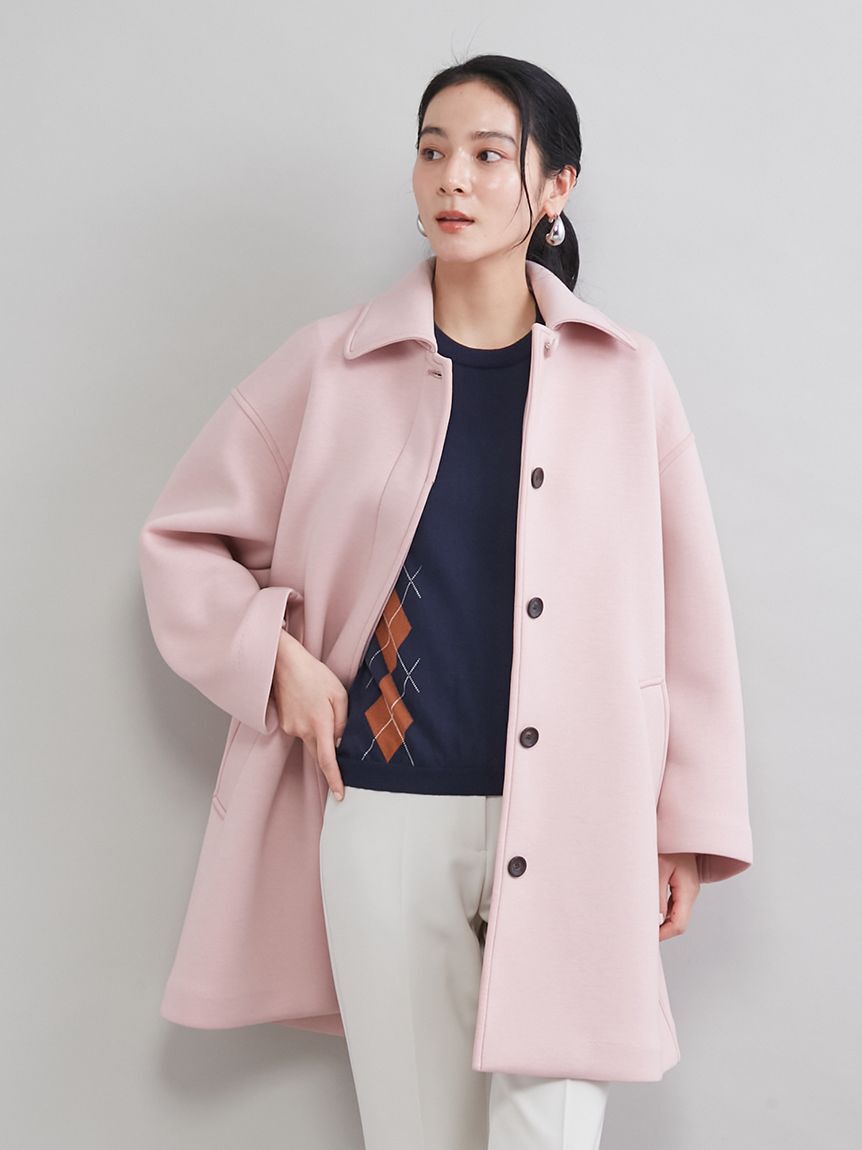 Mila Owen「ステンカラーＡラインポンチコート」|ステンカラーコート|