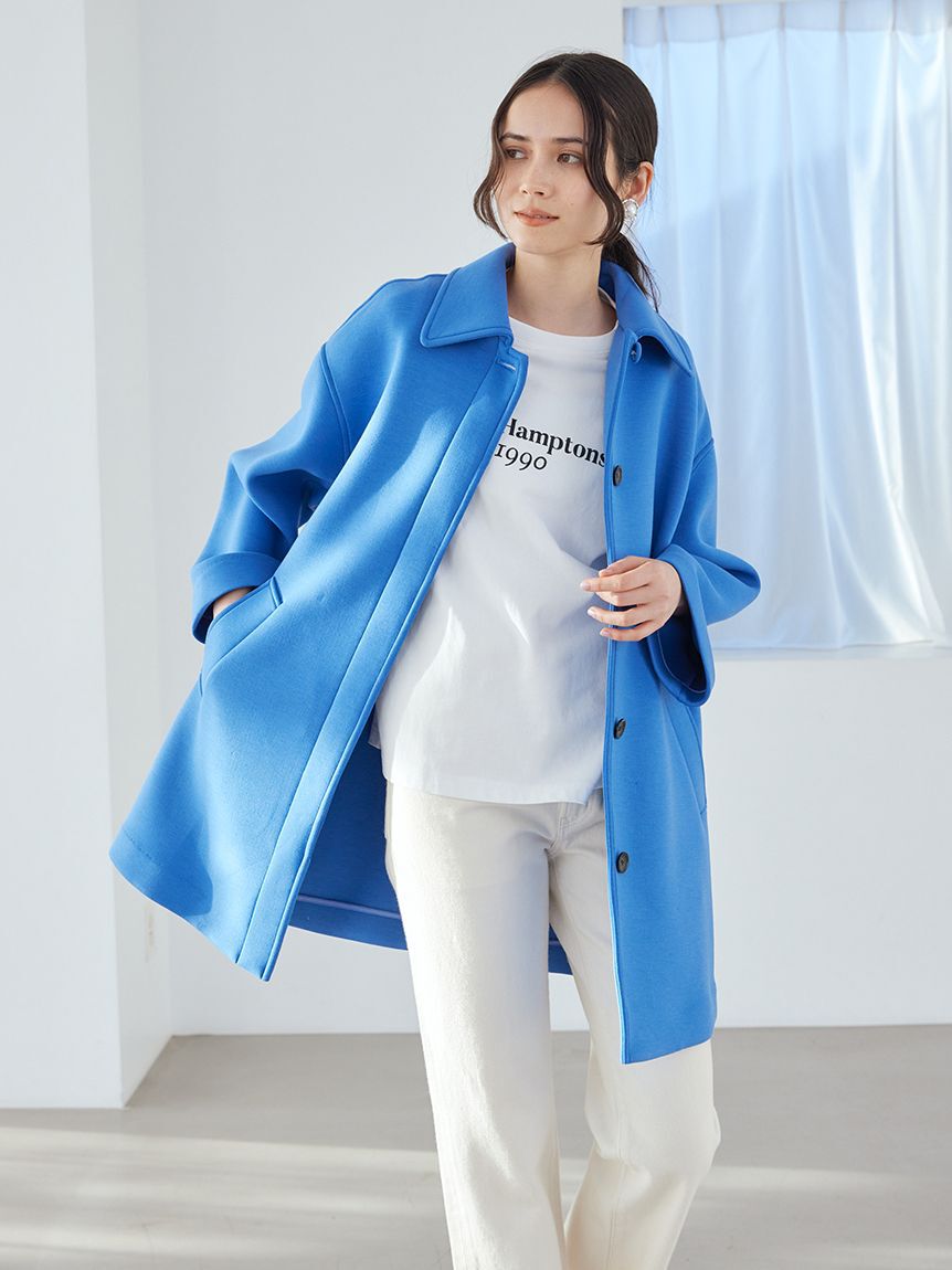 Mila Owen「ステンカラーＡラインポンチコート」|ステンカラーコート|BLU