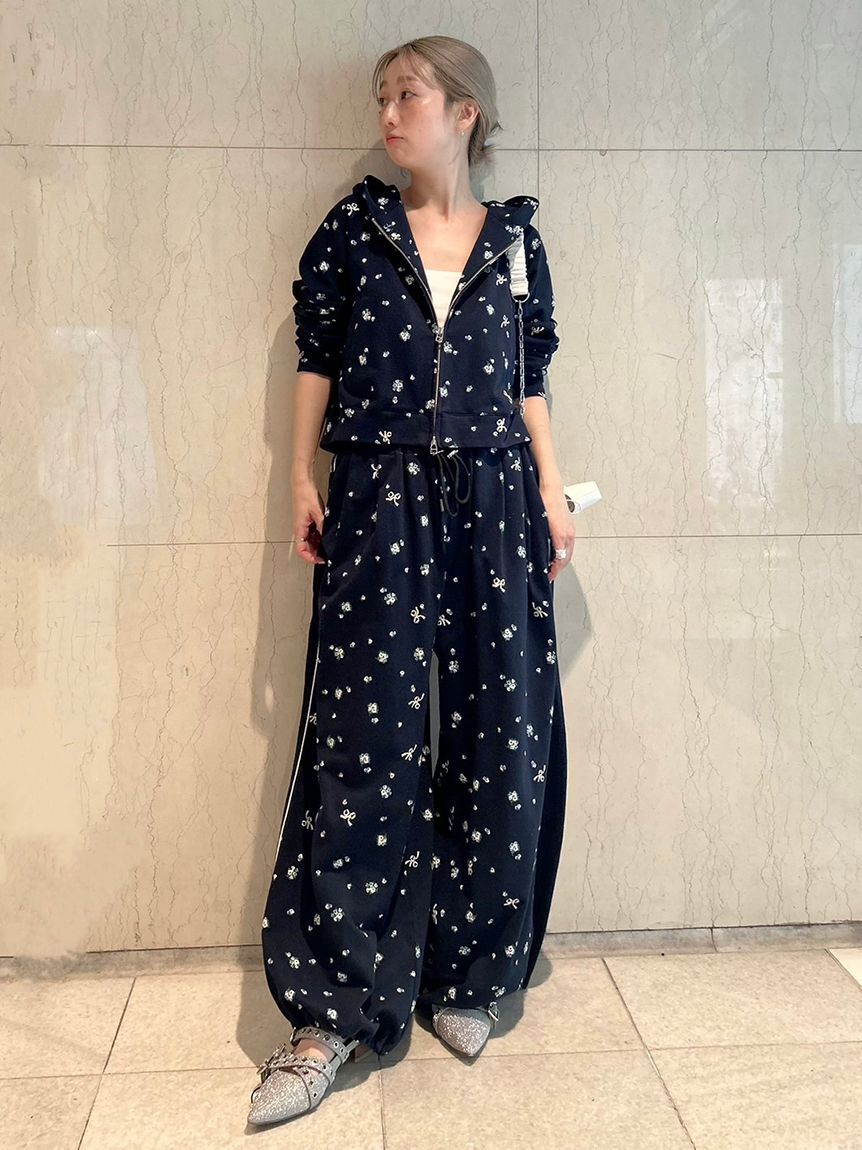 FURFUR「【限定カラー】フラワープリントパーカー」|パーカー|