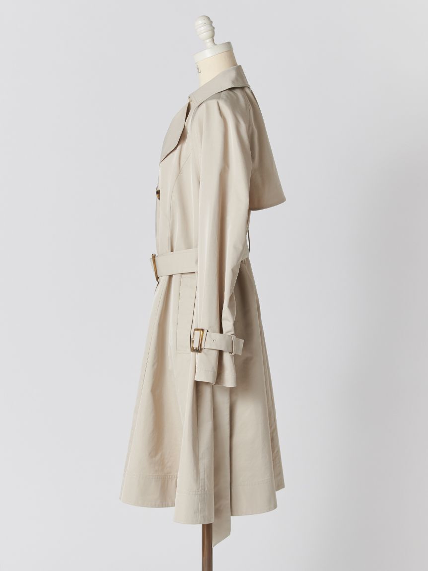 SNIDEL「バリエーションドレストレンチコート」|トレンチコート|