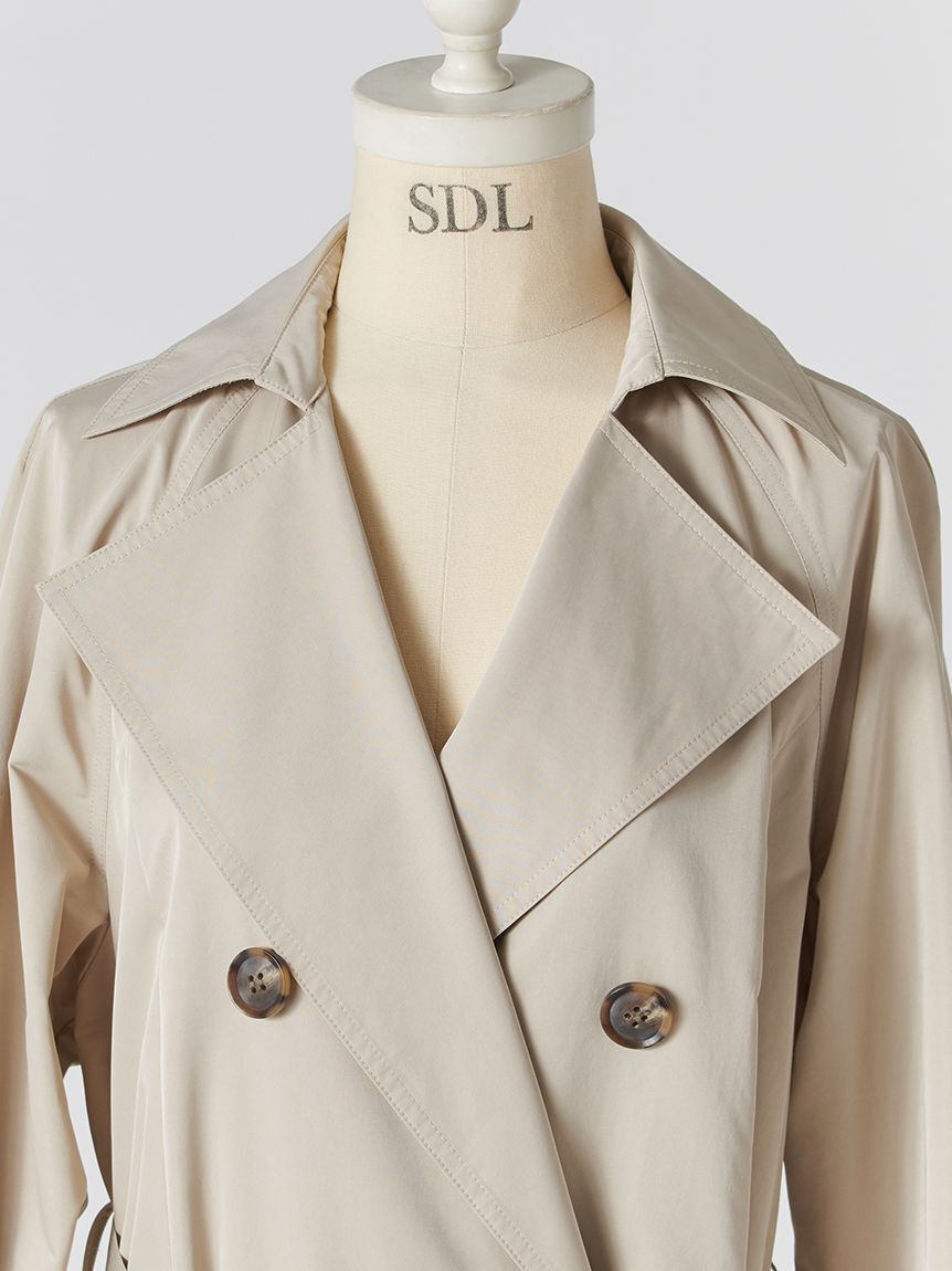 SNIDEL「バリエーションドレストレンチコート」|トレンチコート|